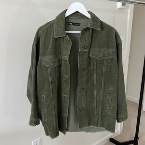 Zara corduroy jacket.
